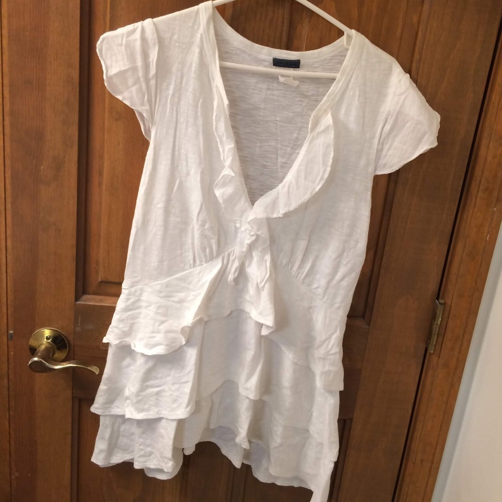 white cotton top